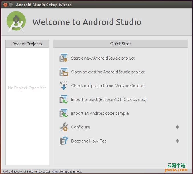在Ubuntu上安装Android Studio