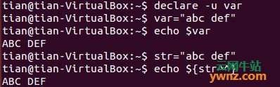 Linux Bash命令示例：字符串相关