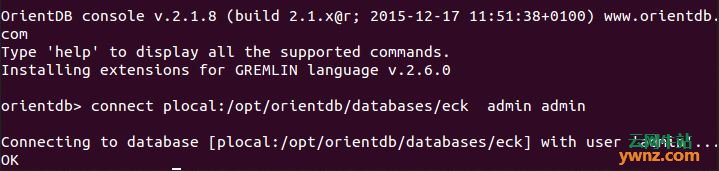 Ubuntu 14.04 OrientDB数据库备份