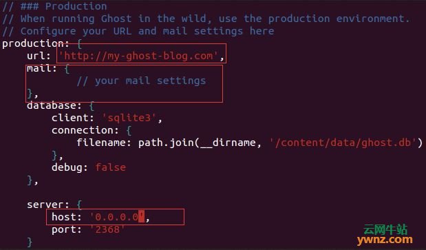 在Ubuntu上搭建Ghost博客平台(Nginx)