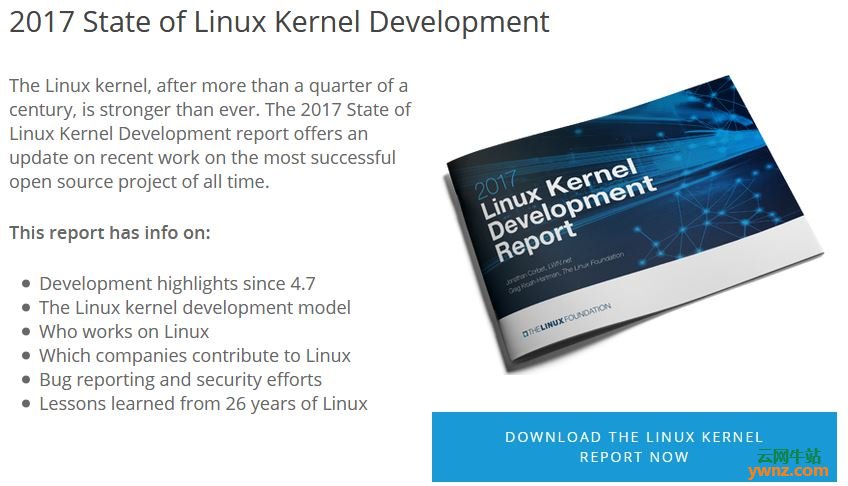 2017 Linux Kernel开发报告  Linux在统治着计算机世界