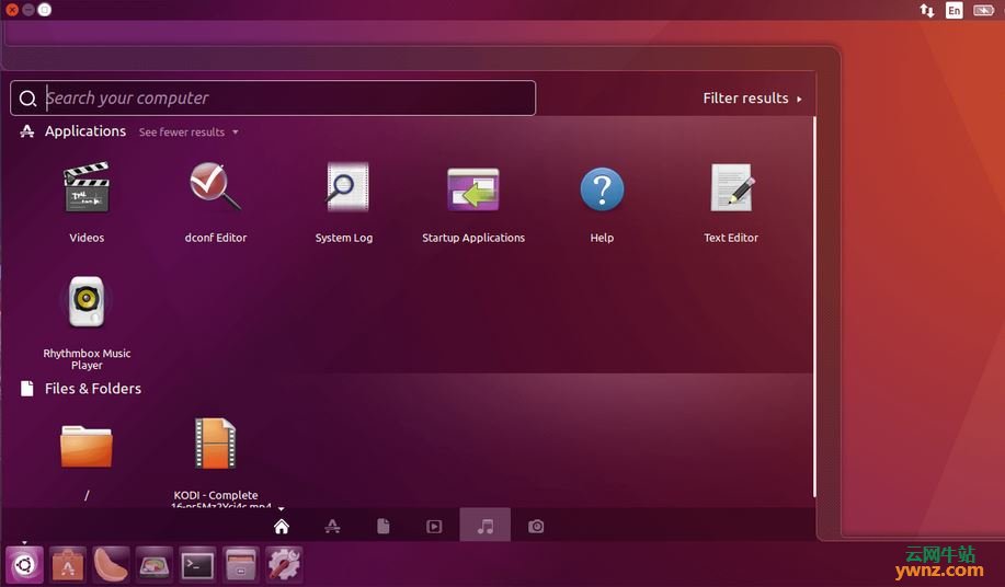 Ubuntu 16.04如何把Unity启动器移动到桌面底部