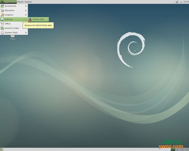Debian GNU/Linux系统截图