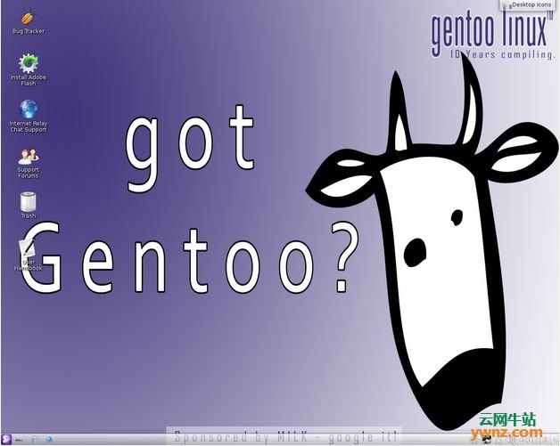 Gentoo Linux系统截图