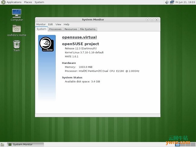 openSUSE MATE桌面美图