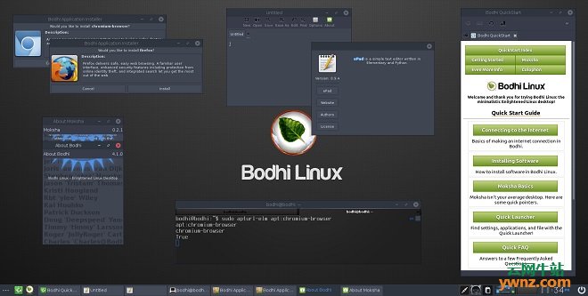 Bodhi Linux 4.4.0发布下载，基于Ubuntu的发行版