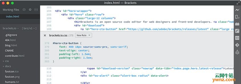 Ubuntu使用PPA安装Brackets代码编辑器（附下载地址）