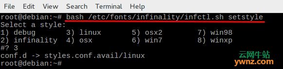 Debian安装Infinality改善字体渲染，安装Ubuntu字体