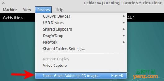 Debian虚拟机安装Virtualbox增强功能(Guest Additions)具体步骤