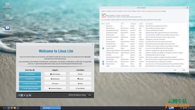 Linux Lite 3.8 Beta发布 正式版明年2月1日上线