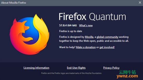Mozilla Firefox 57.0.4发布下载，修复重大漏洞