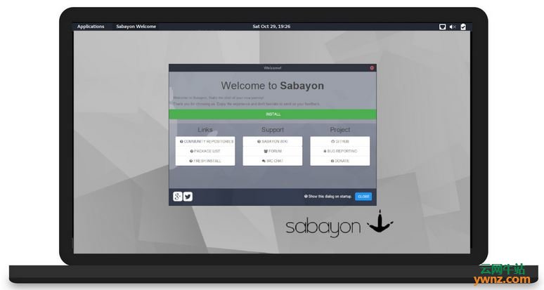 Sabayon Linux 18.02发布下载，自启动运行DVD