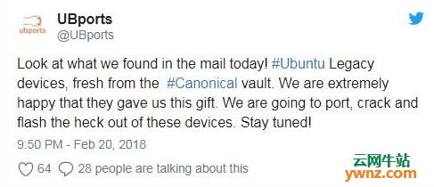 Canonical向UBports捐赠多款设备 鼓励继续Ubuntu Touch开发