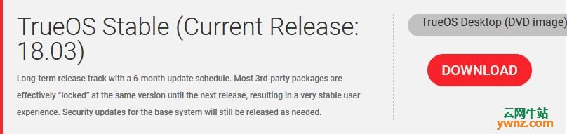 TrueOS 18.03发布下载，修复Meltdown与Specter