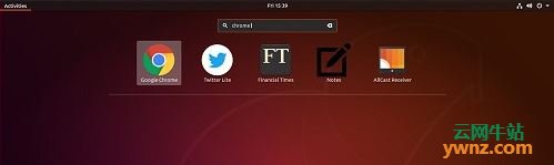 如何在Ubuntu桌面环境上安装Google Chrome