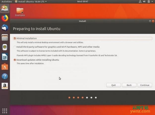 Ubuntu 18.04 LTS安装体验优化：用户可选常规/最小安装