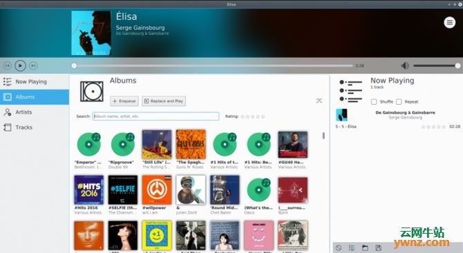 Elisa Music Player首次发行