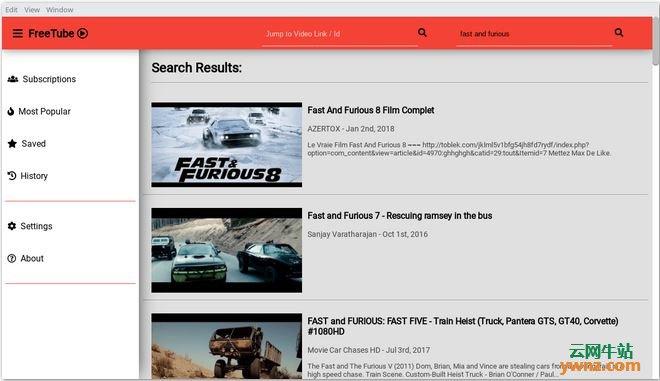 FreeTube：注重隐私的开源桌面YouTube播放器