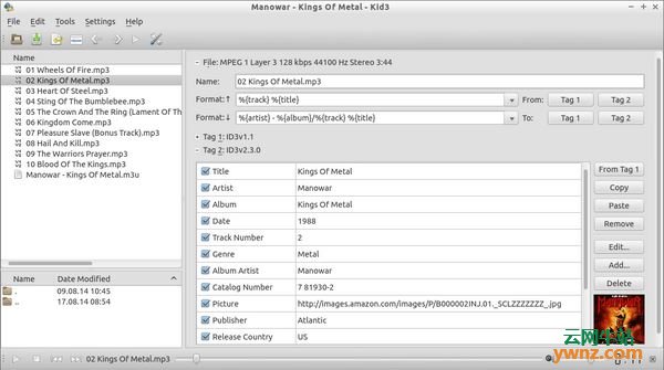 Kid3 3.6.1发布下载，附在Ubuntu 18.04中安装的方法