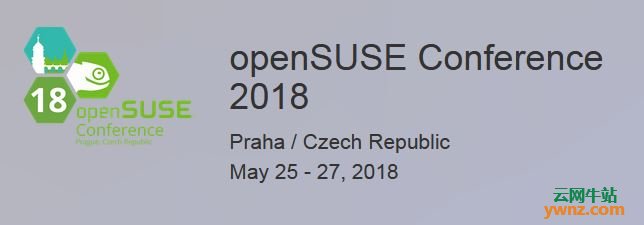 openSUSE Conference 2018会议于5月25日至27日在捷克布拉格召开