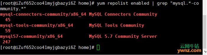 CentOS7系统mysql5.7安装与使用