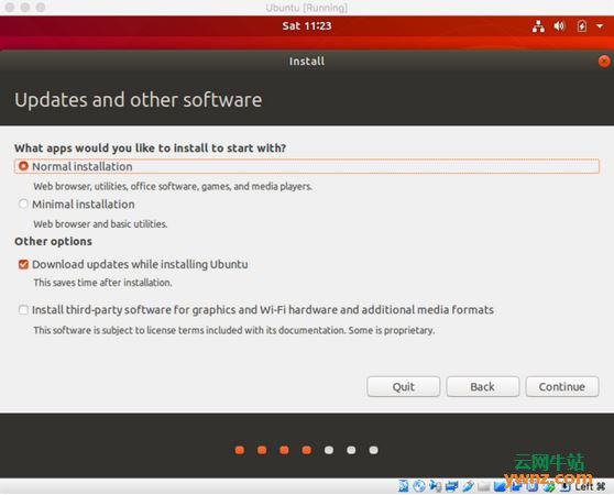 在Mac系统上的VirtualBox虚拟机上安装Ubuntu系统