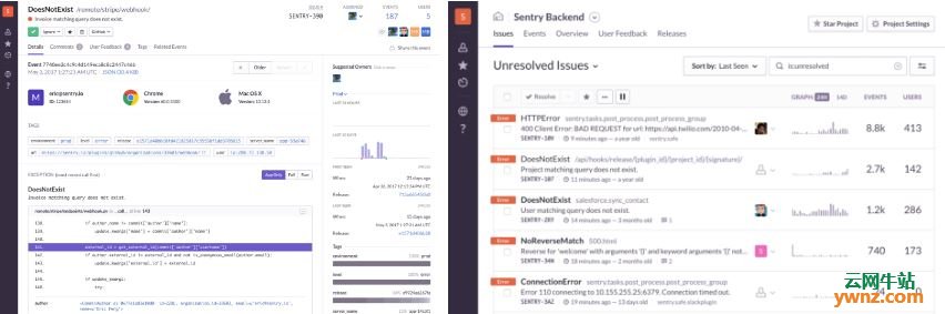 Sentry 9.0.0发布下载，跨平台实时应用监控工具