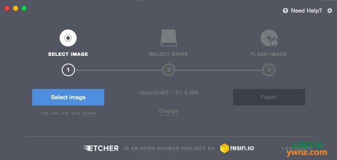 使用Etcher来创建可启动盘（可引导的USB盘或SD卡）的方法