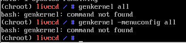 安装Gentoo Linux之进入新环境后到编译内核的过程