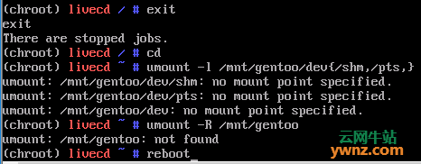 安装Gentoo Linux之编译内核到配置引导、进入界面全过程