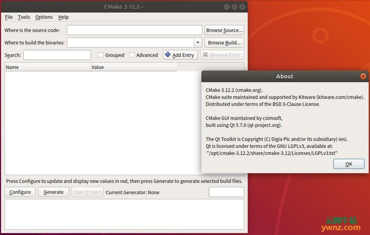 在Ubuntu 18.04系统中下载安装CMake 3.12.2