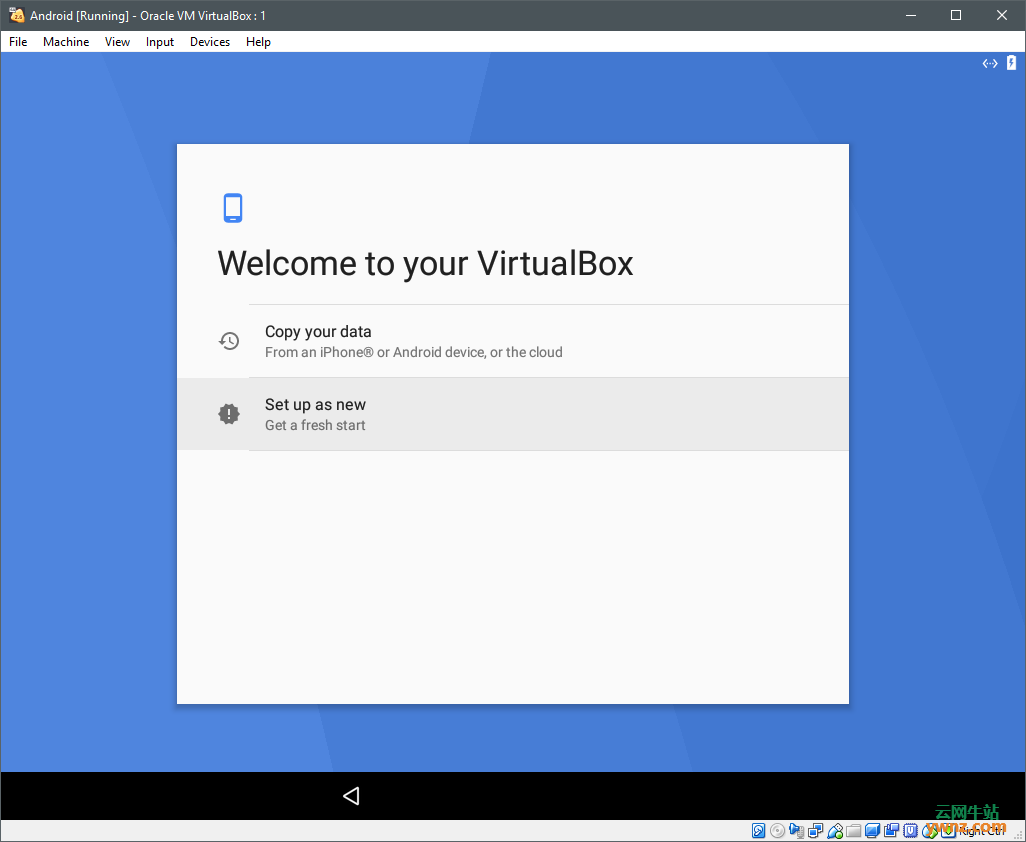 在VirtualBox虚拟机下安装Android-x86系统图解教程