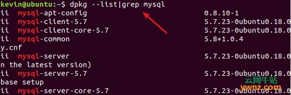 在Ubuntu18.04系统下彻底删除MySQL的方法
