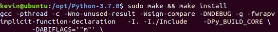 在Ubuntu 18.04系统中安装Python 3.7.0的方法