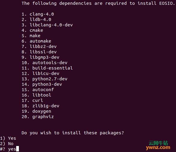 在Ubuntu 18.04系统中安装eos的方法