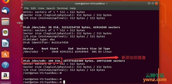 Ubuntu 18.04下将/var目录挂载到新添加的磁盘