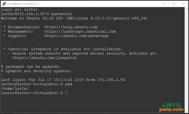 在Ubuntu 18.04系统中启用SSH登录的方法