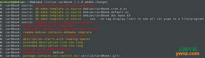 Debian打包入门：本地Debian仓库、创建CardBook软件包