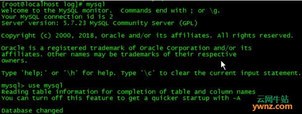 在Linux系统下MySQL的安装，登录和建表