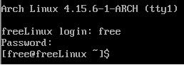 在VMWare虚拟机中安装Arch Linux