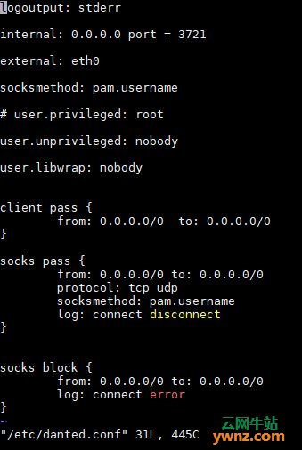 Debian 9系统中安装dante socks5的方法