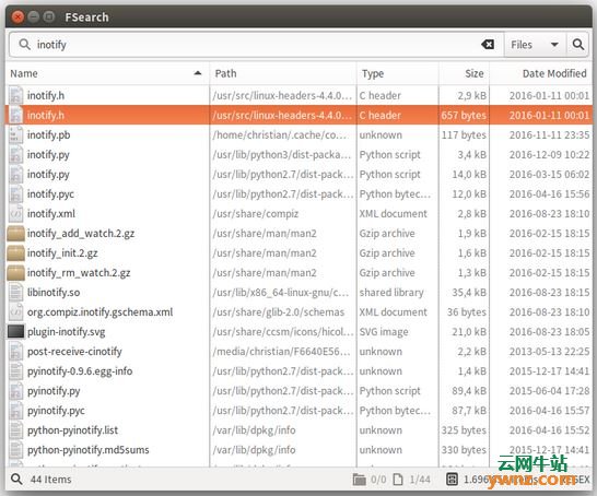 FSearch独立搜索工具：快速索引Linux计算机中的所有文件