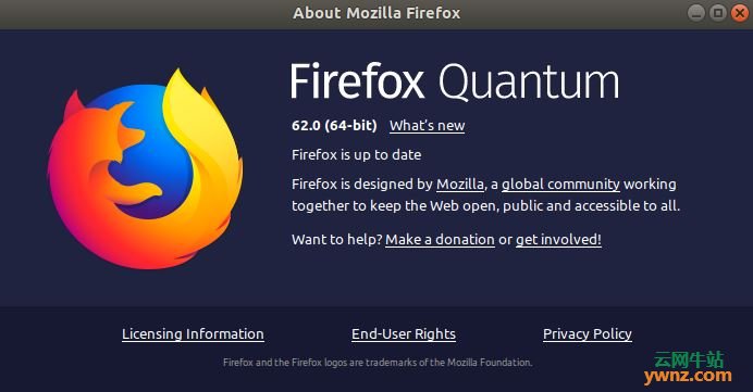 在Ubuntu/Linux Mint系统中安装Firefox 62浏览器