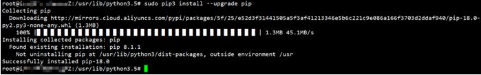 在Ubuntu系统中安装pip3与升级pip3的方法