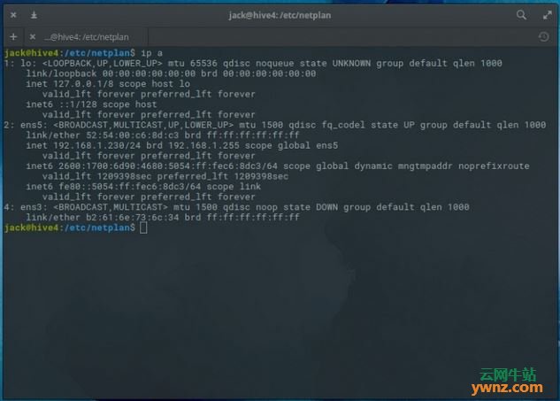 在Ubuntu 18.04系统中使用Netplan工具配置网络