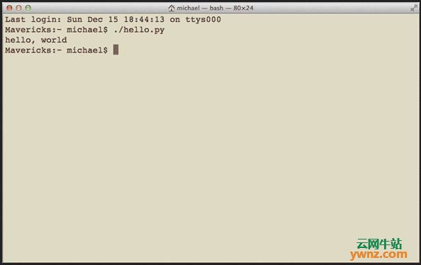 在MacOS和Linux下直接运行.py文件的小方法