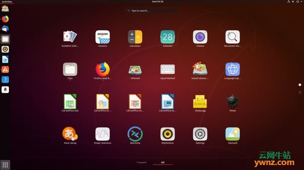 19张Ubuntu 18.10 Beta桌面截图，正式版和它基本一样