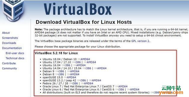 在RHEL Linux系统中安装VirtualBox的方法