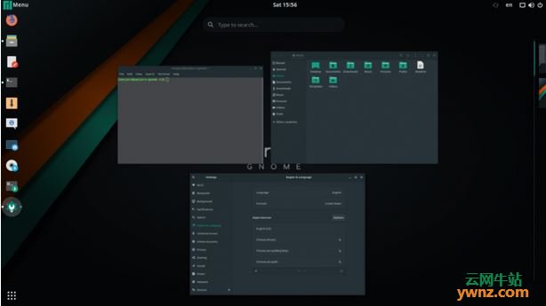 美观的Manjaro GNOME 17.1.11桌面系统截图欣赏