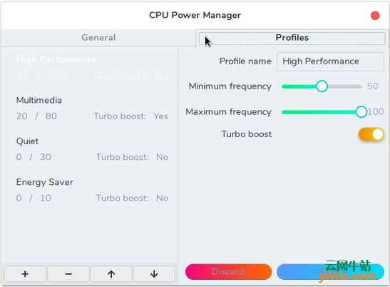 下载安装CPU Power Manager在Linux中设置和管理CPU主频